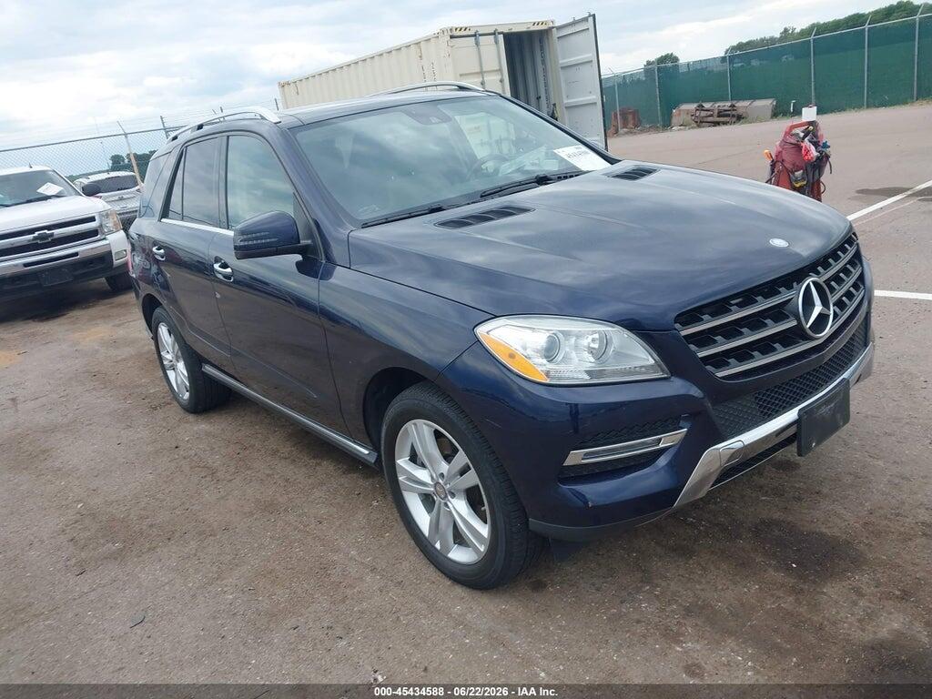 4JGDA5HB2EA363303 2014 MERCEDES-BENZ ML 350 photo no. 1