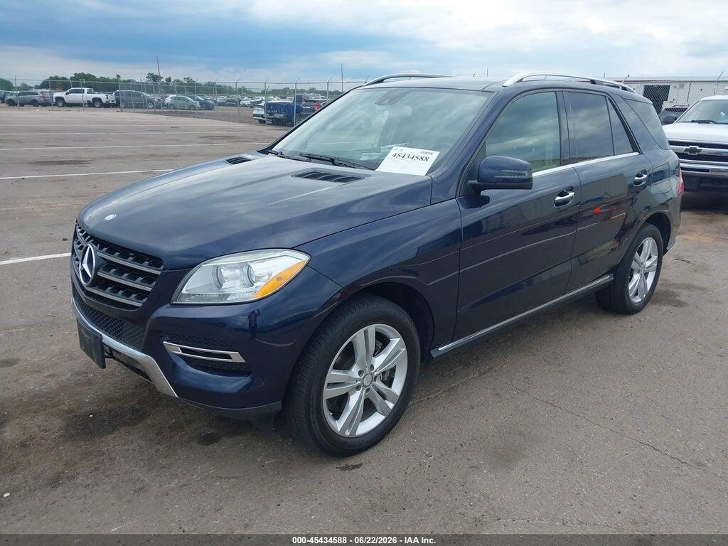 4JGDA5HB2EA363303 2014 MERCEDES-BENZ ML 350 photo no. 2