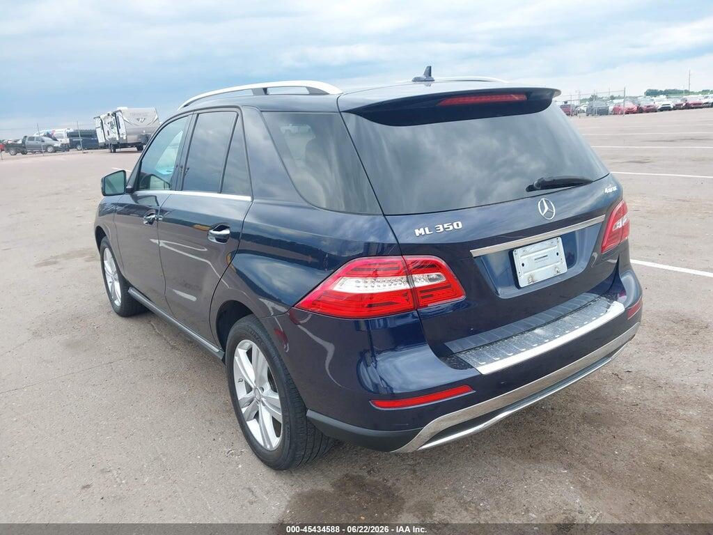 4JGDA5HB2EA363303 2014 MERCEDES-BENZ ML 350 photo no. 3