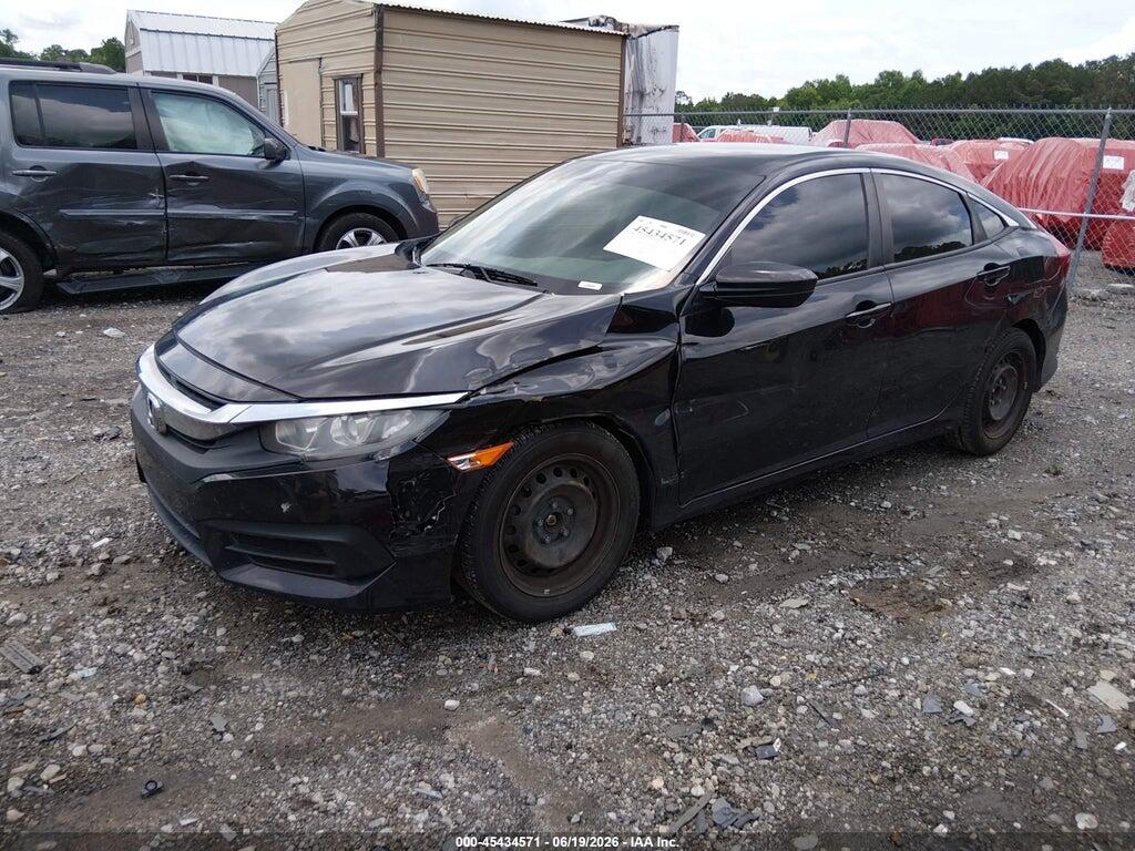19XFC2F54GE238757 2016 HONDA CIVIC photo no. 2