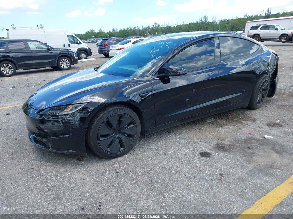 5YJ3E1EA4RF863890 2024 TESLA MODEL 3 photo no. 2