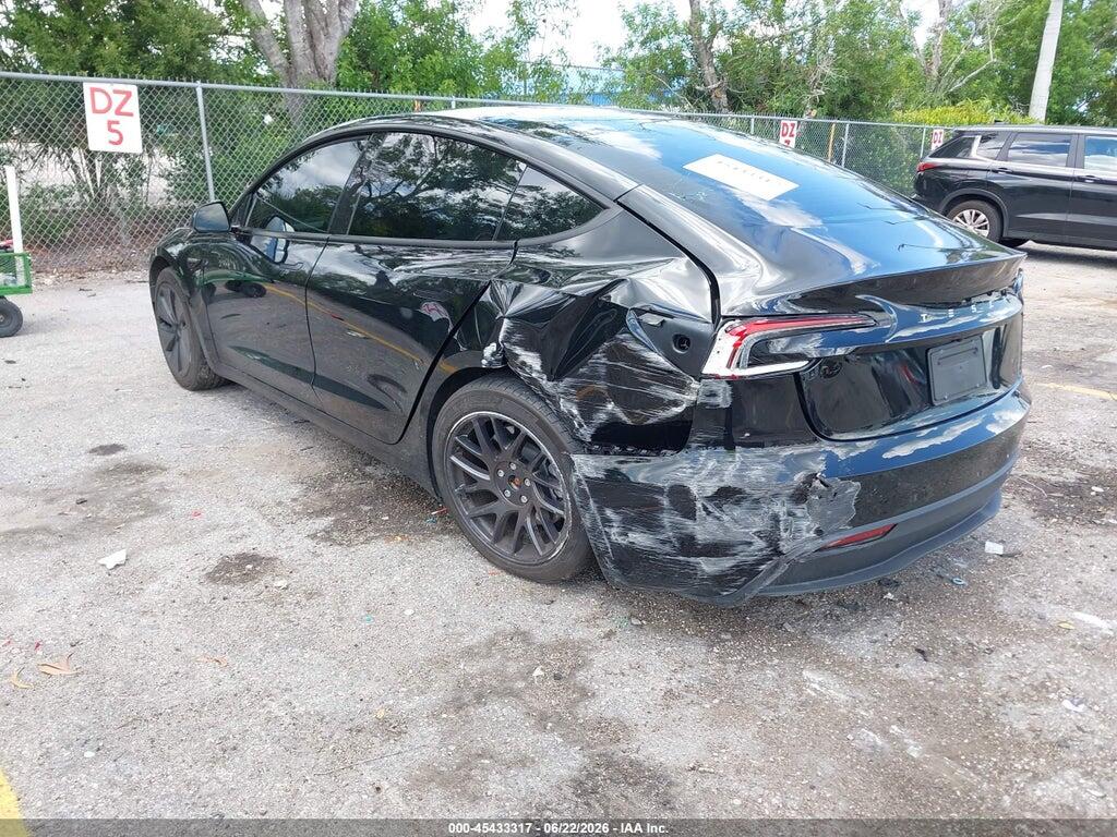 5YJ3E1EA4RF863890 2024 TESLA MODEL 3 photo no. 3