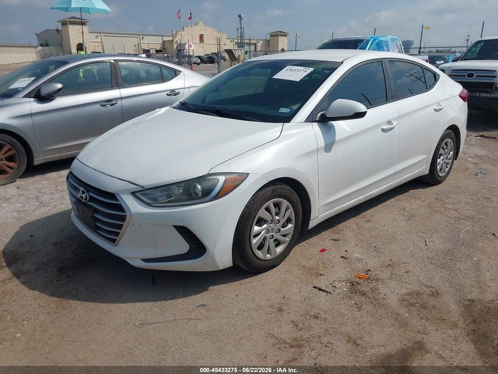 5NPD74LF3HH160375 2017 HYUNDAI ELANTRA photo no. 2
