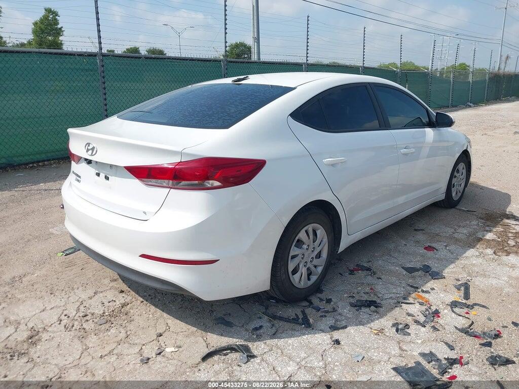 5NPD74LF3HH160375 2017 HYUNDAI ELANTRA photo no. 4