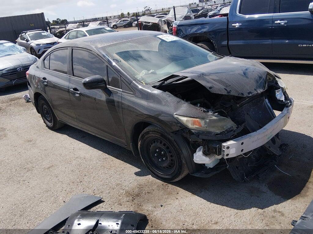 19XFB2F58EE207902 2014 HONDA CIVIC photo no. 1