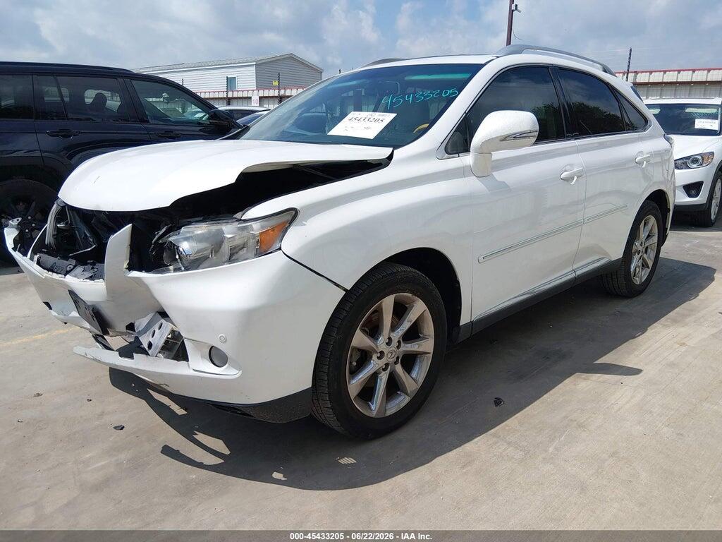 2T2ZK1BA0AC014917 2010 LEXUS RX 350 photo no. 2