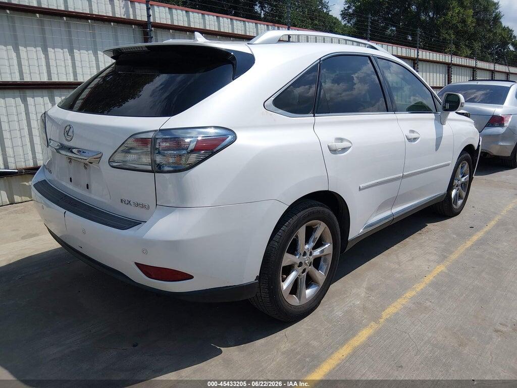 2T2ZK1BA0AC014917 2010 LEXUS RX 350 photo no. 4