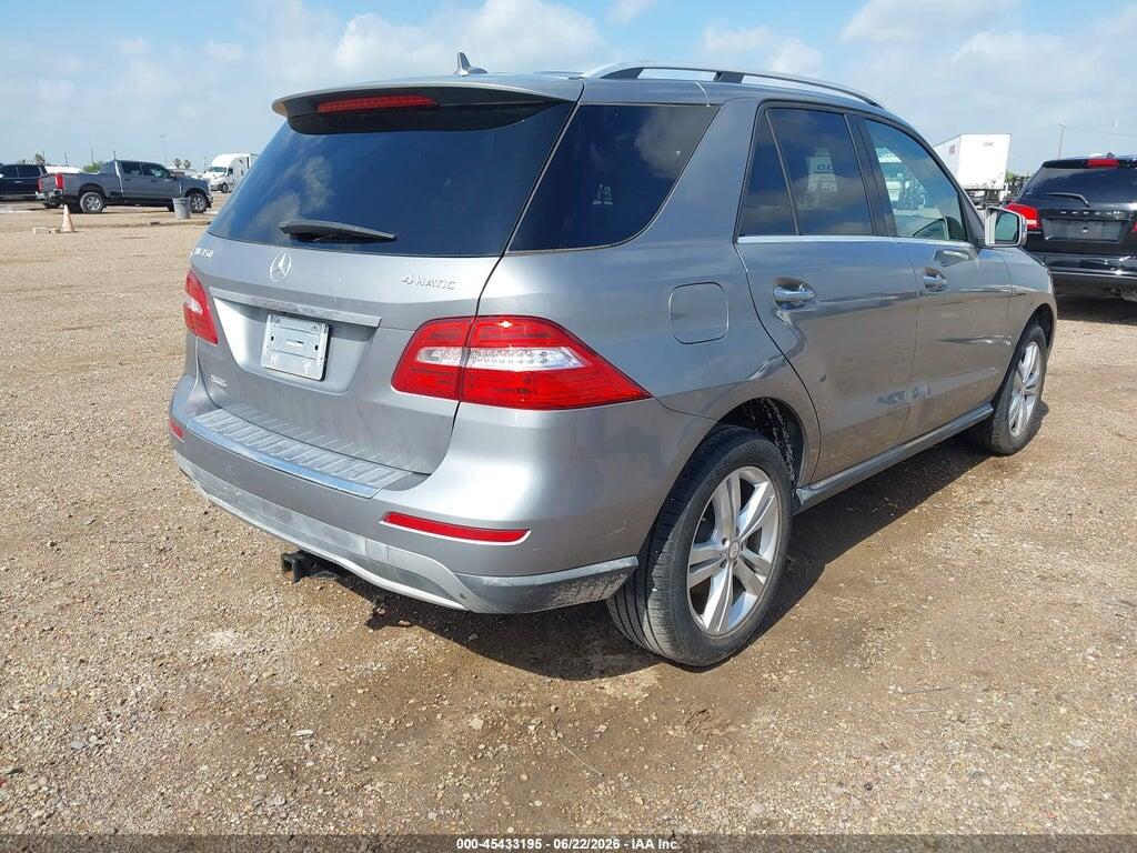 4JGDA5HB4EA429169 2014 MERCEDES-BENZ ML 350 photo no. 4