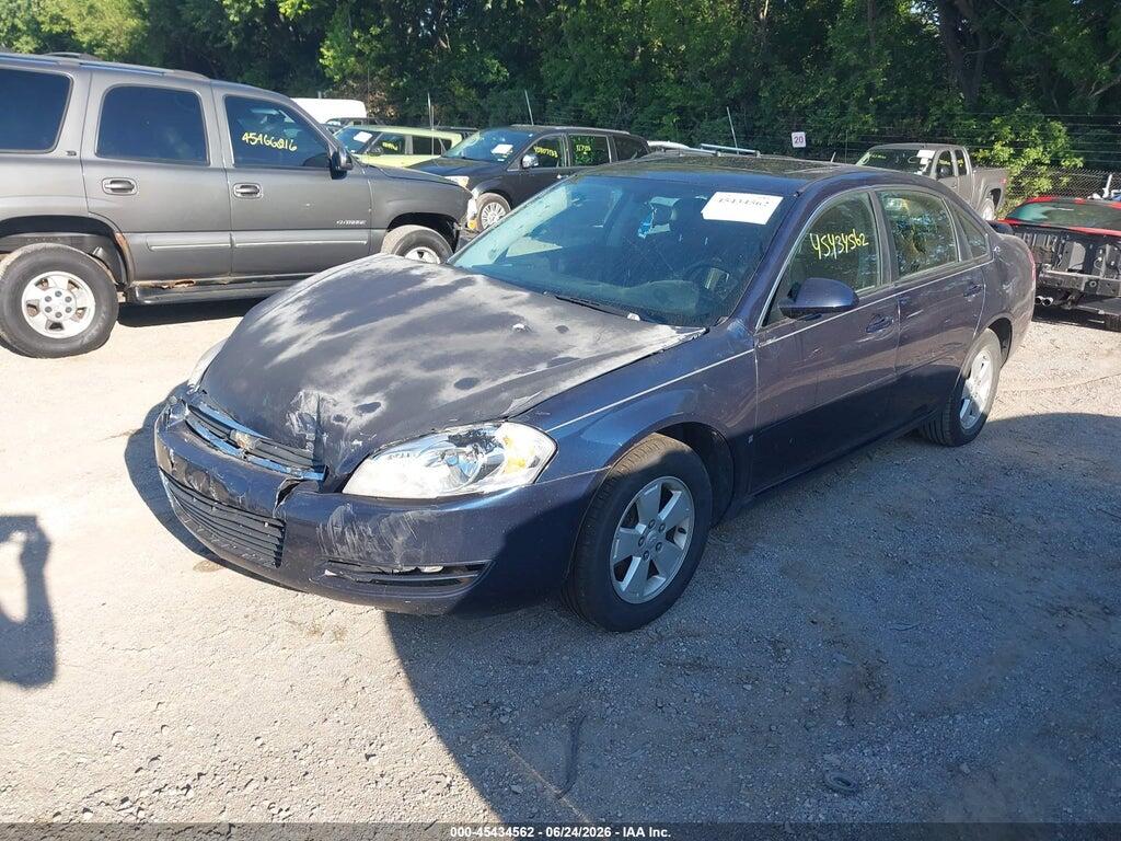 2G1WT58K989244082 2008 CHEVROLET IMPALA photo no. 2