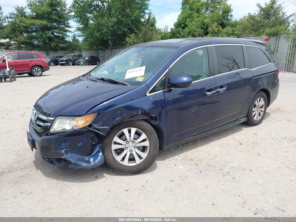 5FNRL5H65FB029251 2015 HONDA ODYSSEY photo no. 2