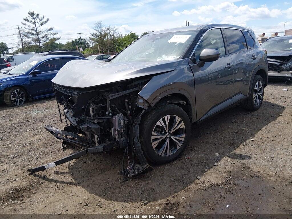 5N1AT3BB3MC766395 2021 NISSAN ROGUE photo no. 2