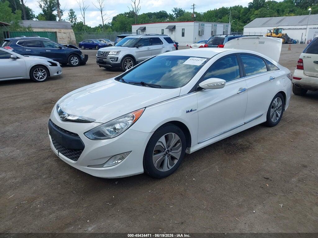 KMHEC4A41DA090101 2013 HYUNDAI SONATA HYBRID photo no. 2