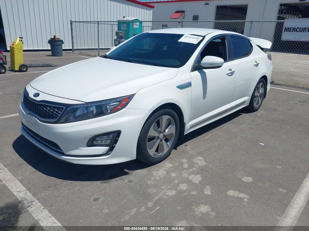 KNAGN4AD3E5066588 2014 KIA OPTIMA HYBRID photo no. 2