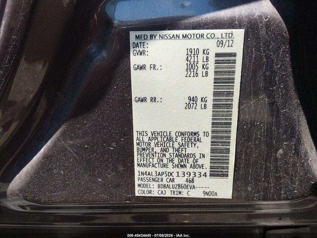 1N4AL3AP5DC139334 2013 NISSAN ALTIMA photo no. 9