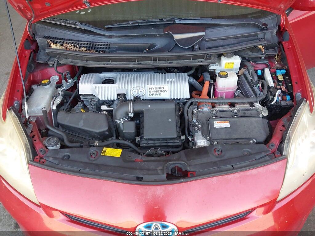 JTDKN3DU2D5640552 2013 TOYOTA PRIUS photo no. 10