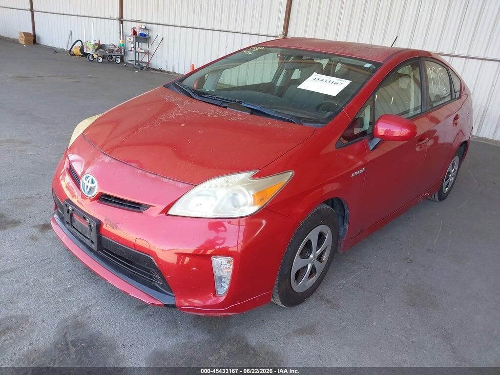 JTDKN3DU2D5640552 2013 TOYOTA PRIUS photo no. 2