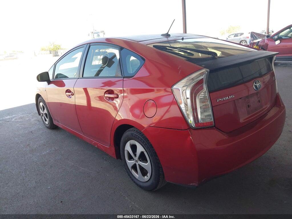 JTDKN3DU2D5640552 2013 TOYOTA PRIUS photo no. 3