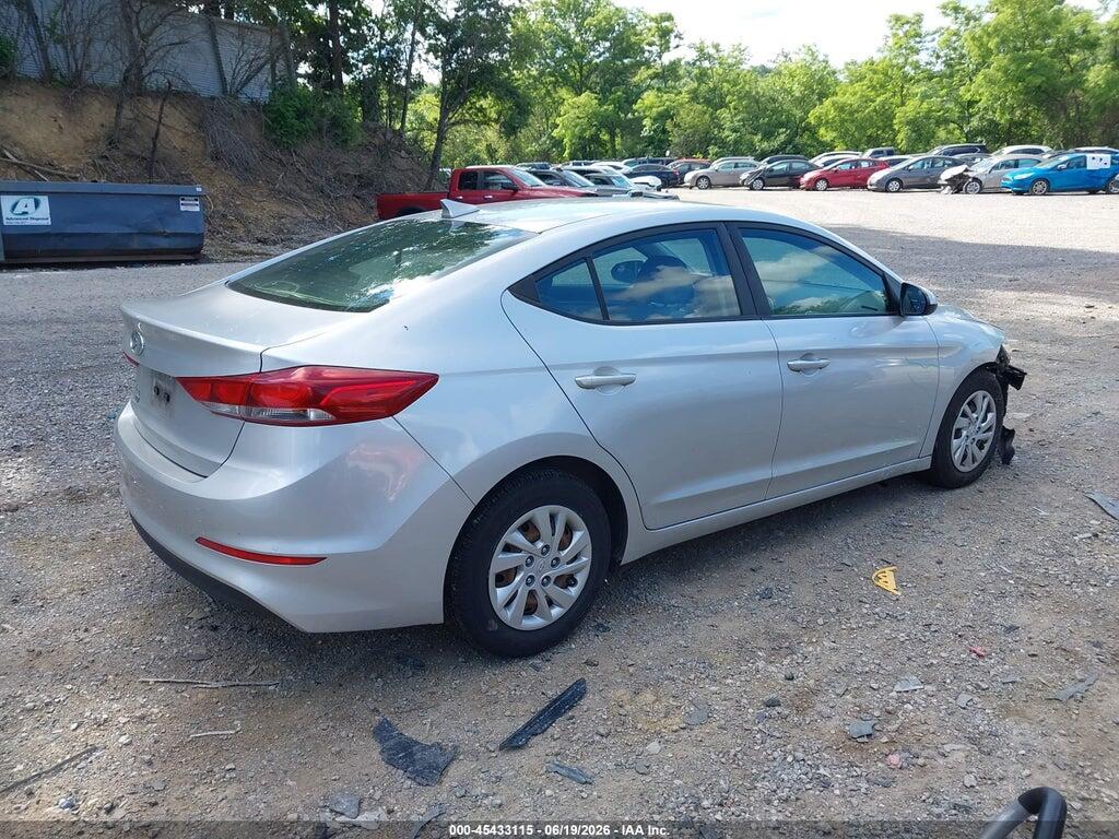 5NPD74LF5HH125823 2017 HYUNDAI ELANTRA photo no. 4
