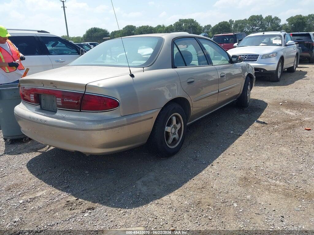 2G4WS52J631262083 2003 BUICK CENTURY photo no. 4