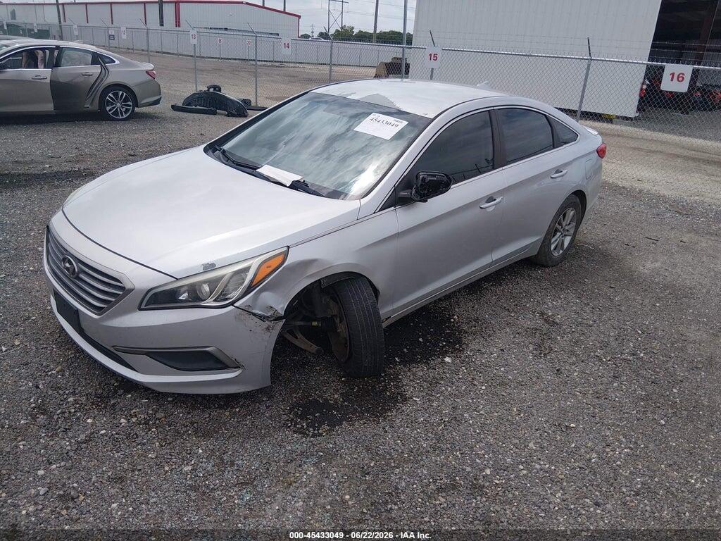 5NPE24AF0HH514908 2017 HYUNDAI SONATA photo no. 2