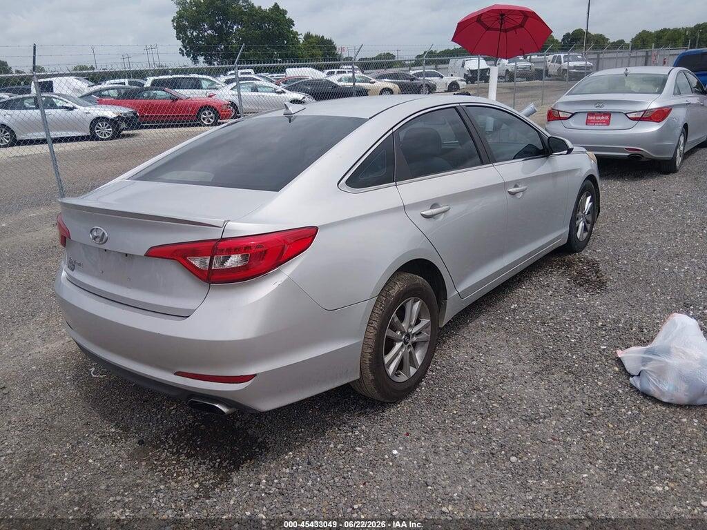 5NPE24AF0HH514908 2017 HYUNDAI SONATA photo no. 4
