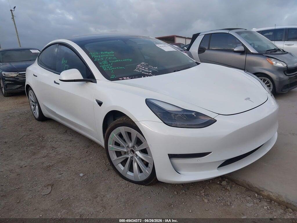 5YJ3E1EA4MF990826 2021 TESLA MODEL 3 photo no. 1