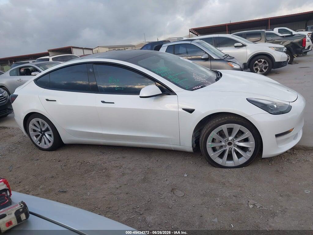 5YJ3E1EA4MF990826 2021 TESLA MODEL 3 photo no. 12