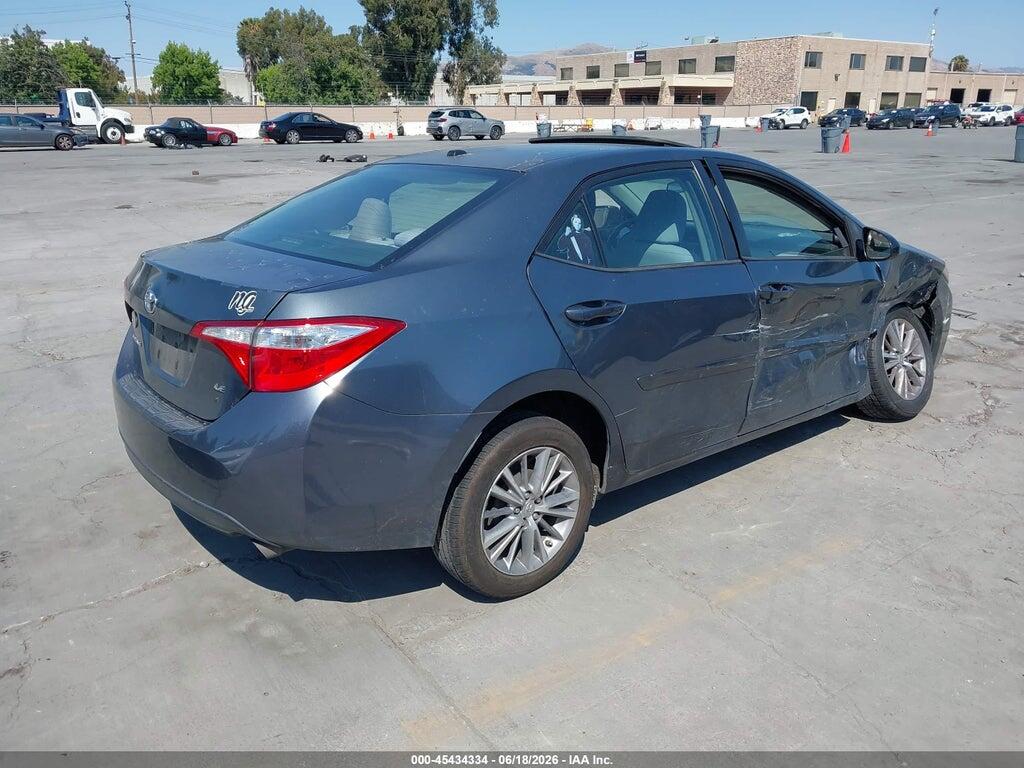 5YFBURHE2EP016831 2014 TOYOTA COROLLA photo no. 4