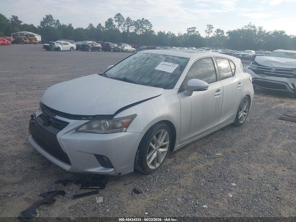JTHKD5BH5F2223398 2015 LEXUS CT 200H photo no. 2