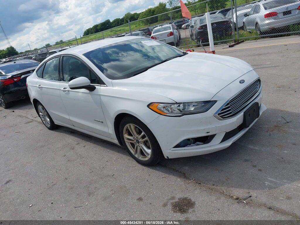 3FA6P0LUXJR162620 2018 FORD FUSION HYBRID photo no. 1