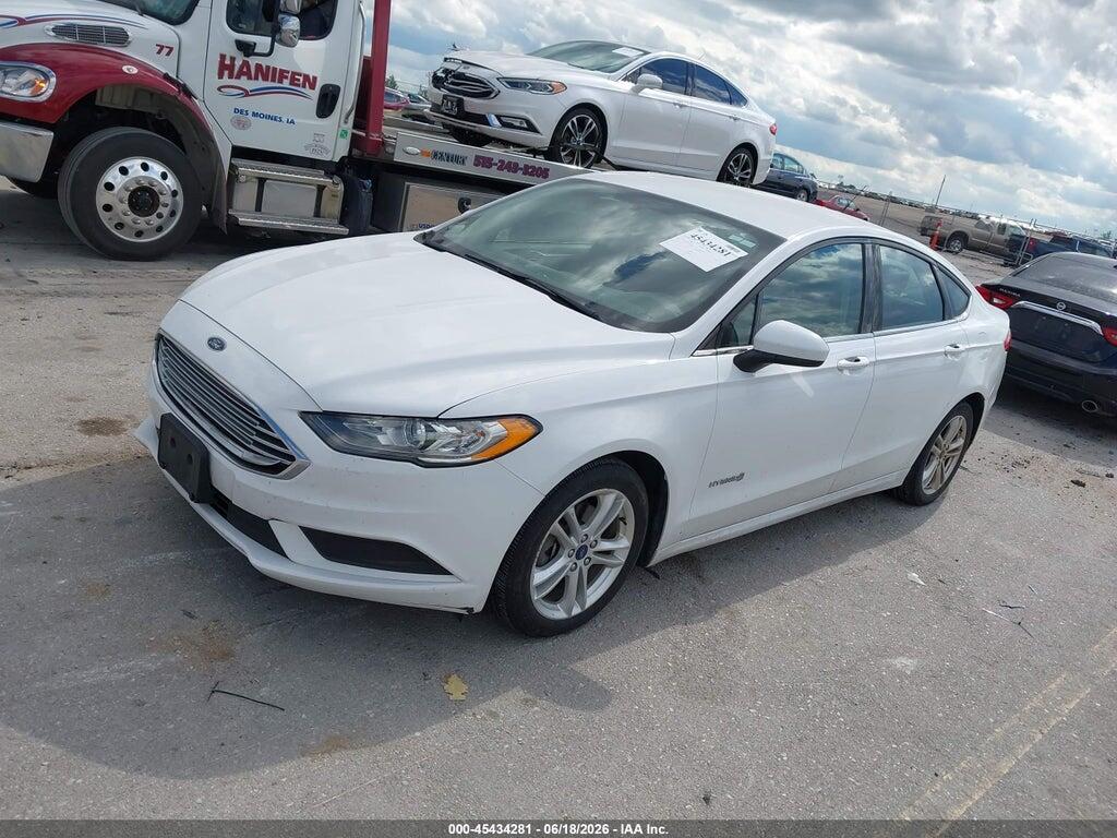 3FA6P0LUXJR162620 2018 FORD FUSION HYBRID photo no. 2