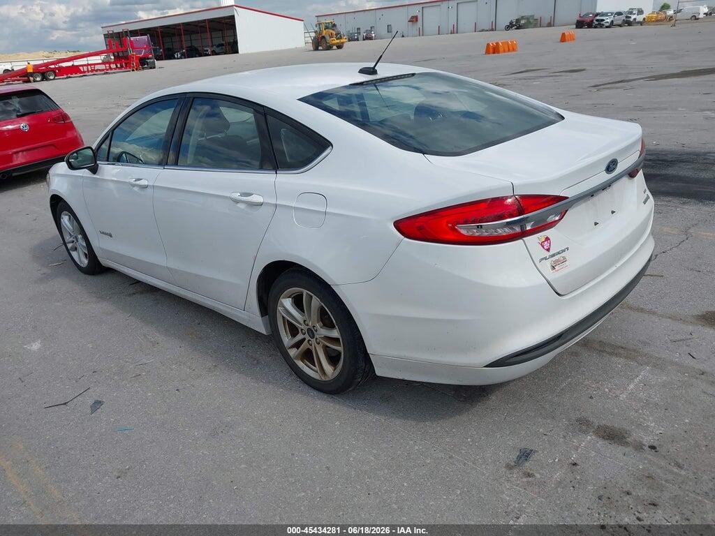 3FA6P0LUXJR162620 2018 FORD FUSION HYBRID photo no. 3