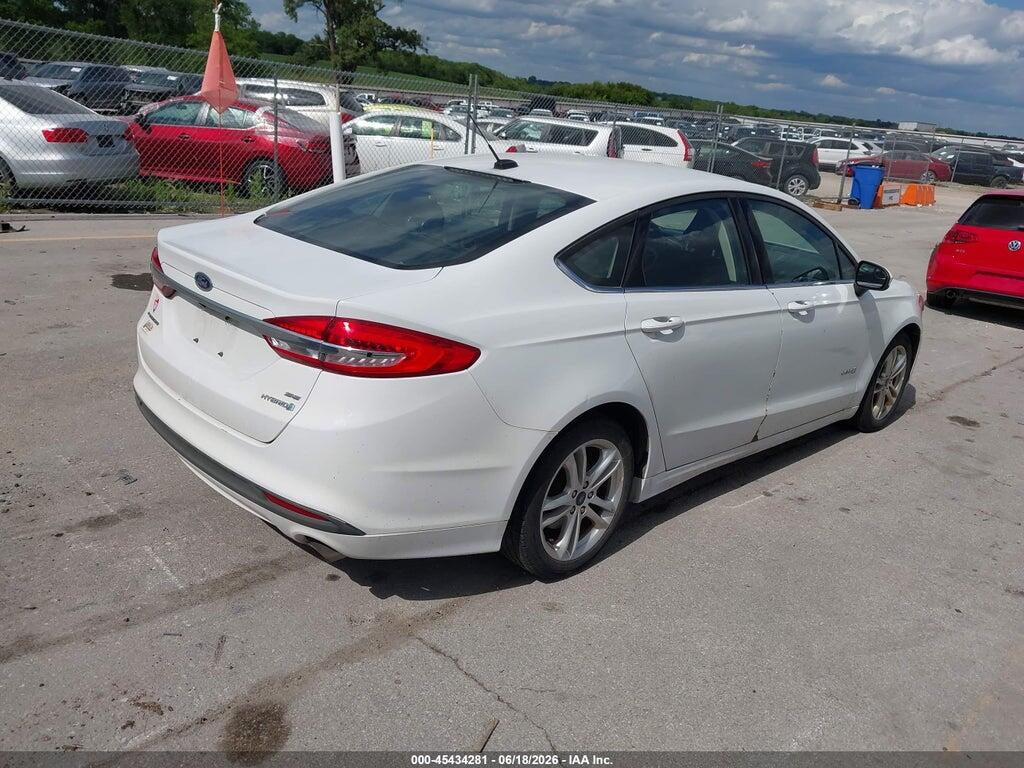 3FA6P0LUXJR162620 2018 FORD FUSION HYBRID photo no. 4