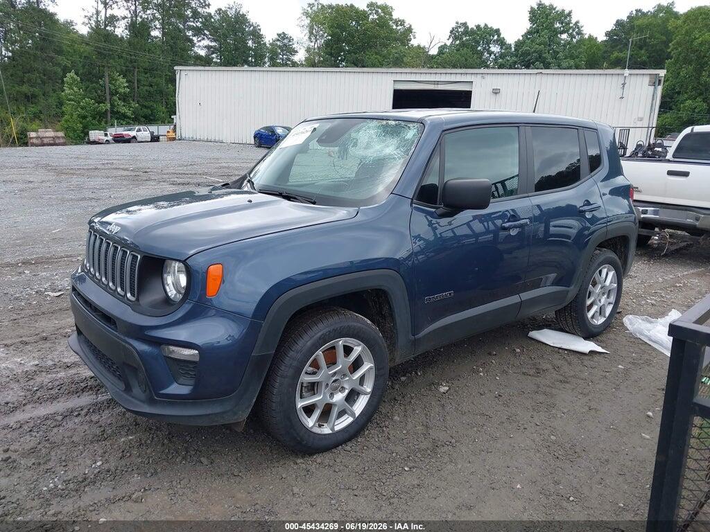 ZACNJDB14PPP14649 2023 JEEP RENEGADE photo no. 2