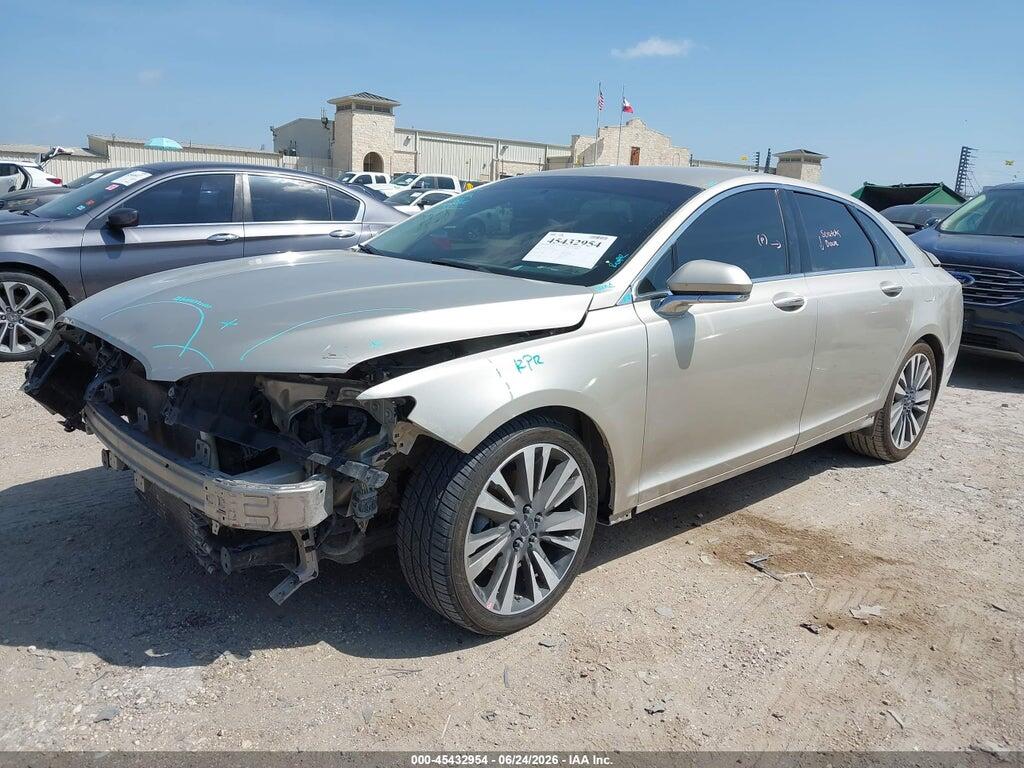 3LN6L5LU2HR625052 2017 LINCOLN MKZ HYBRID photo no. 2