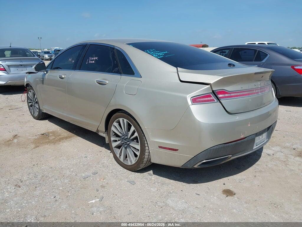 3LN6L5LU2HR625052 2017 LINCOLN MKZ HYBRID photo no. 3
