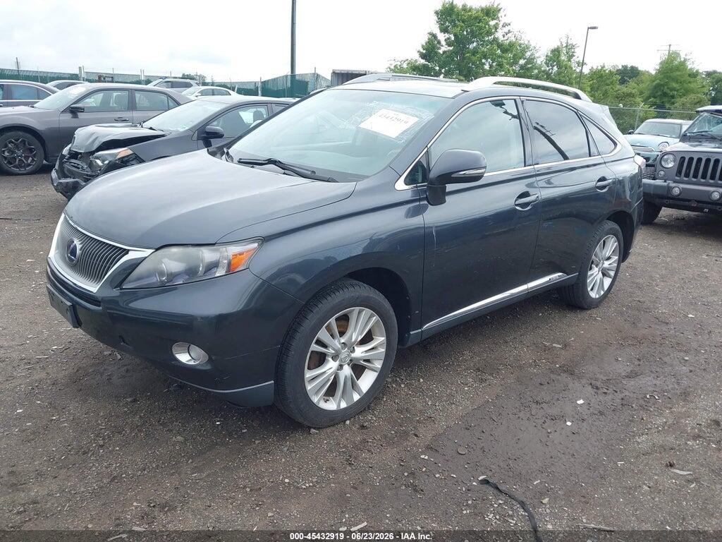 JTJBC1BA4A2008133 2010 LEXUS RX 450H photo no. 2