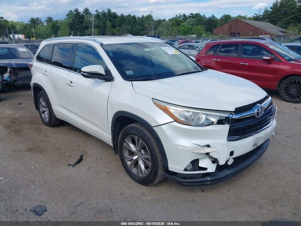 5TDJKRFH4FS192576 2015 TOYOTA HIGHLANDER photo no. 1