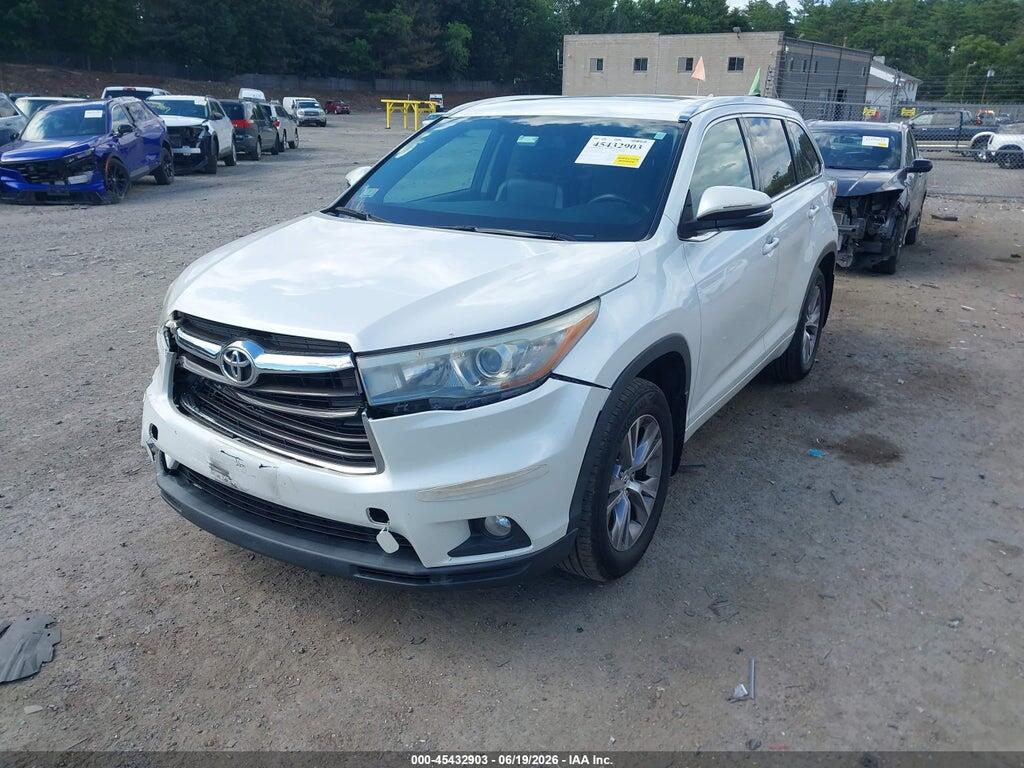 5TDJKRFH4FS192576 2015 TOYOTA HIGHLANDER photo no. 2