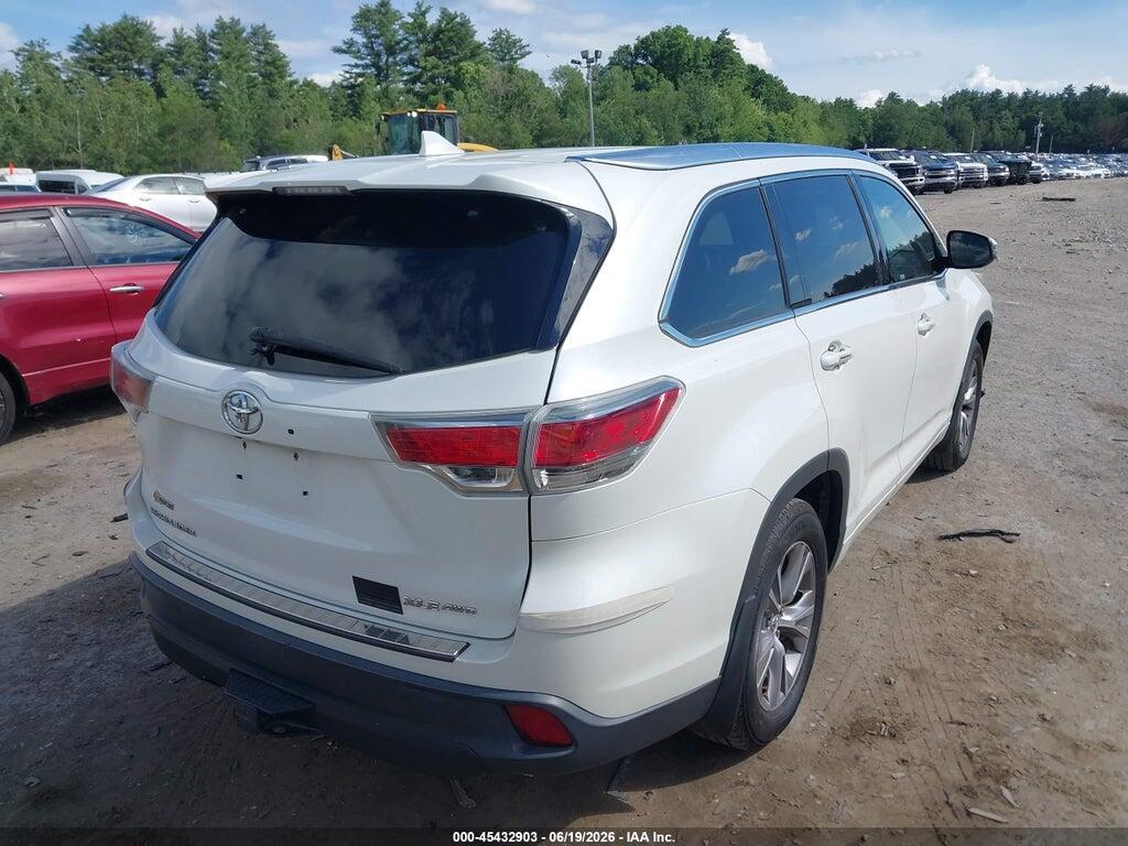 5TDJKRFH4FS192576 2015 TOYOTA HIGHLANDER photo no. 4