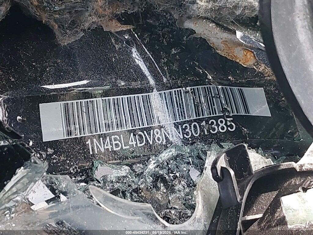 1N4BL4DV8NN301385 2022 NISSAN ALTIMA photo no. 9