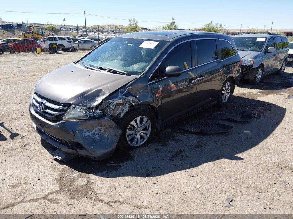 5FNRL5H61EB092362 2014 HONDA ODYSSEY photo no. 2