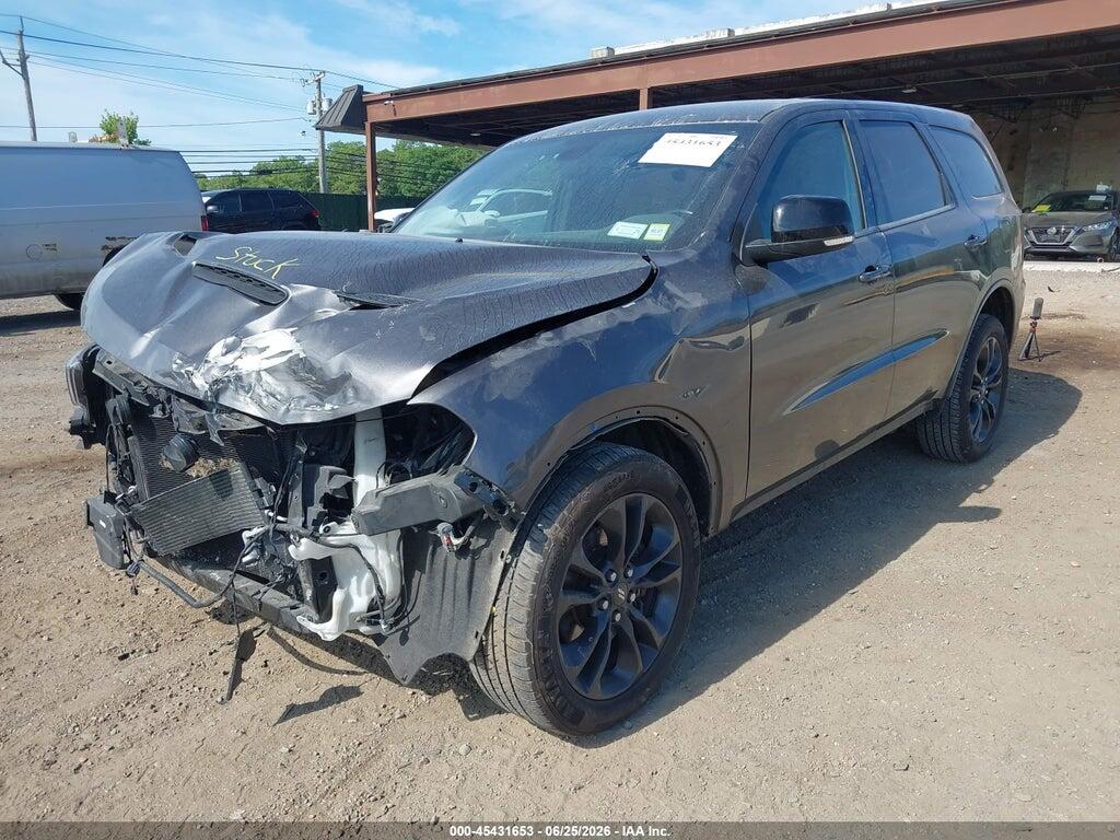 1C4RDJDG9MC557390 2021 DODGE DURANGO photo no. 2