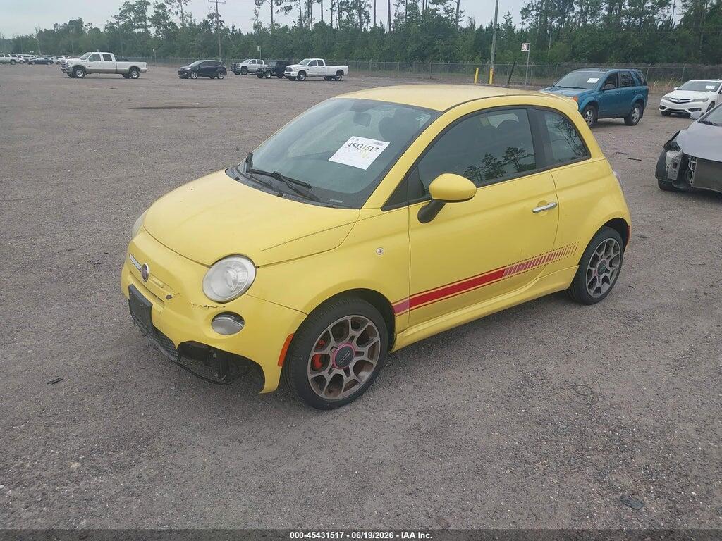 3C3CFFBR9CT128033 2012 FIAT 500 photo no. 2