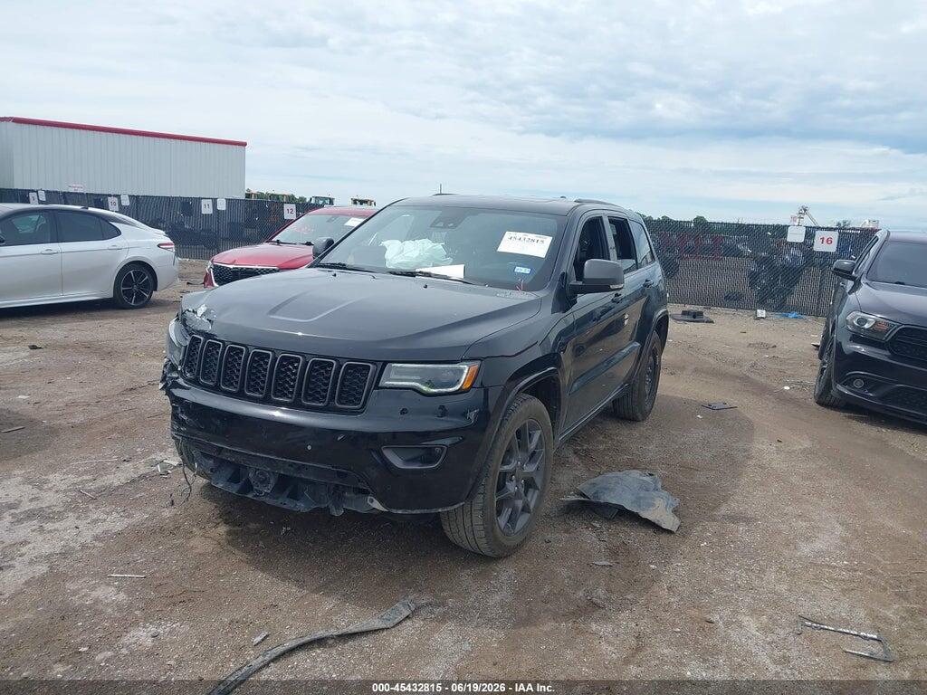 1C4RJEBG2MC717600 2021 JEEP GRAND CHEROKEE photo no. 2