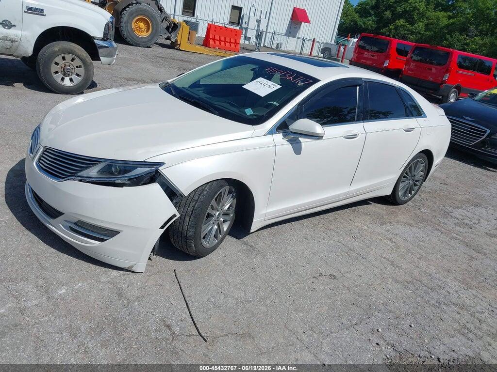 3LN6L2LU2FR615861 2015 LINCOLN MKZ HYBRID photo no. 2