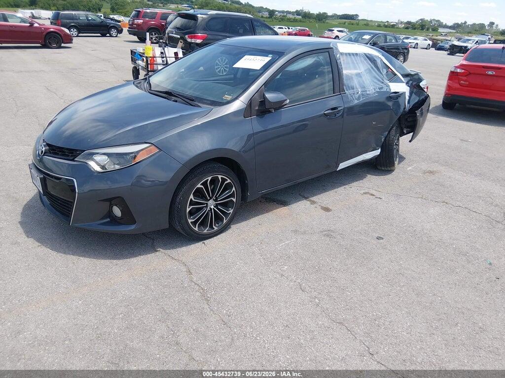 5YFBURHE9GP538925 2016 TOYOTA COROLLA photo no. 2