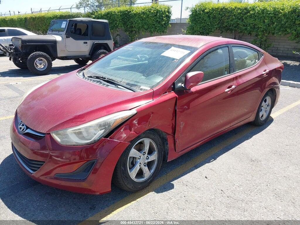 5NPDH4AE1FH568958 2015 HYUNDAI ELANTRA photo no. 2