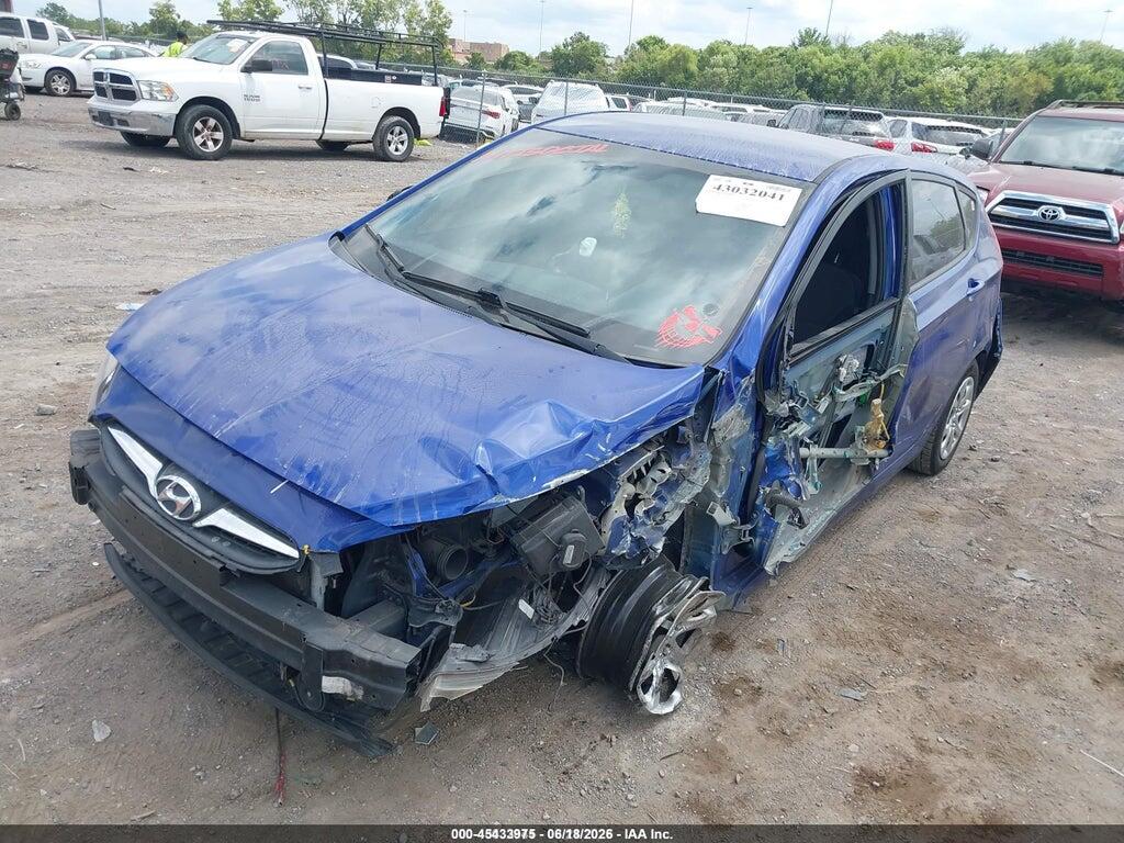 KMHCT5AE2EU182792 2014 HYUNDAI ACCENT photo no. 2