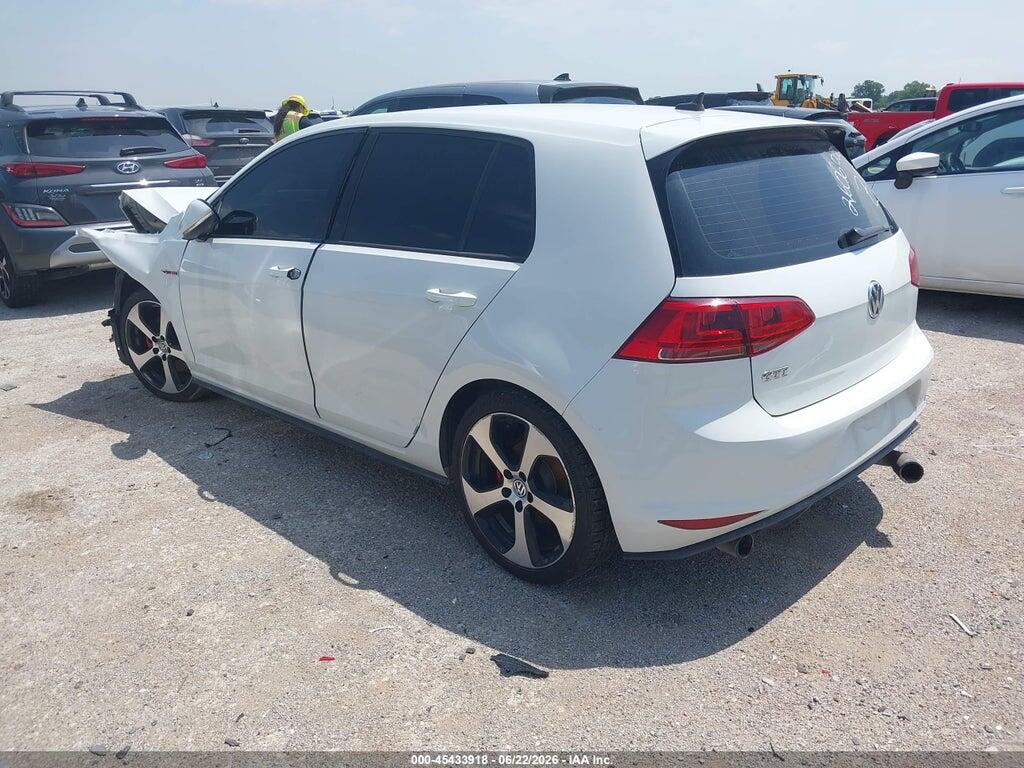 3VW4T7AU8HM050993 2017 VOLKSWAGEN GOLF GTI photo no. 3